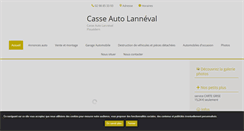 Desktop Screenshot of casse-auto-lanneval.com